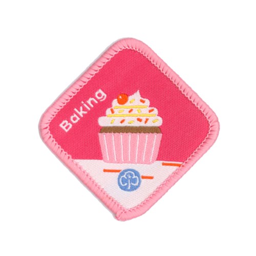 Brownies Baking Interest woven badge