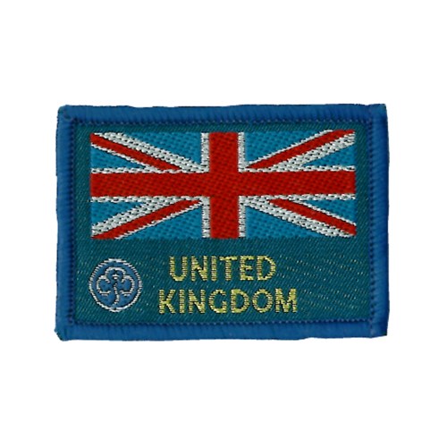 United Kingdom Girlguiding woven badge