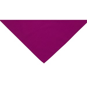 Purple neckerchief scarf