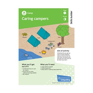 Camp skills builder stage 1 caring campers activity resource