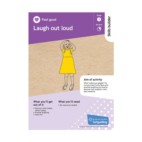 Feel good skills builder stage 1 Laugh out loud activity resource