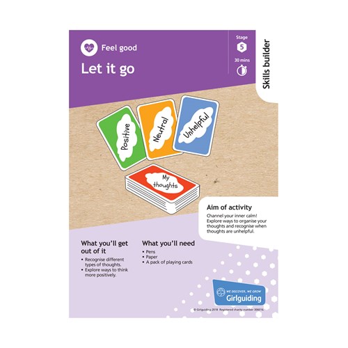 Feel good skills builder stage 5 let it go activity resource