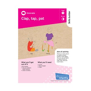 Innovate skills builder stage 1 clap, tap, pat activity resource