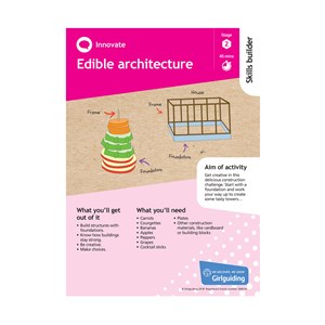 Innovate skills builder stage 2 Edible architecture activity resource