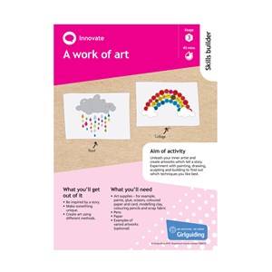 Innovate skills builder stage 3 A work of art activity resource