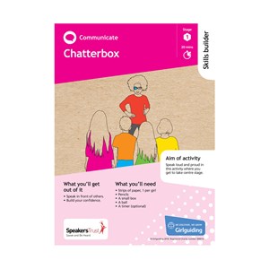 Communicate skills builder stage 1 chatterbox activity resource