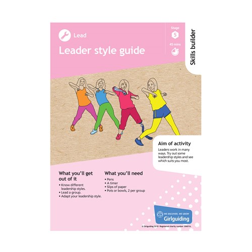 Lead Skills builder stage 5 Leader style guide activity resource