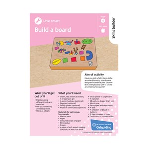 Live smart skills builder stage 4 Build a board activity resource