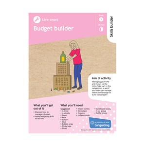 Live smart skills builder stage 5 Budget builder activity resource
