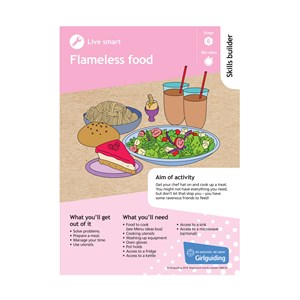 Live smart skills builder stage 6 Flameless food activity resource