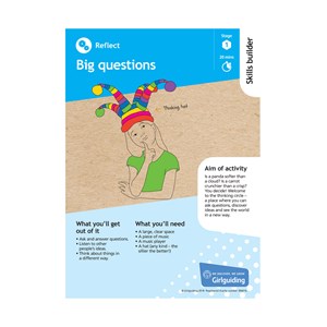 Reflect skills builder stage 1 big questions activity resource