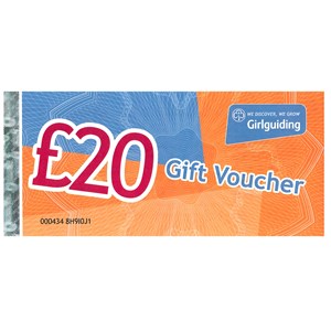 Girlguiding gift voucher £20
