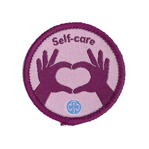Guides Self care interest woven badge