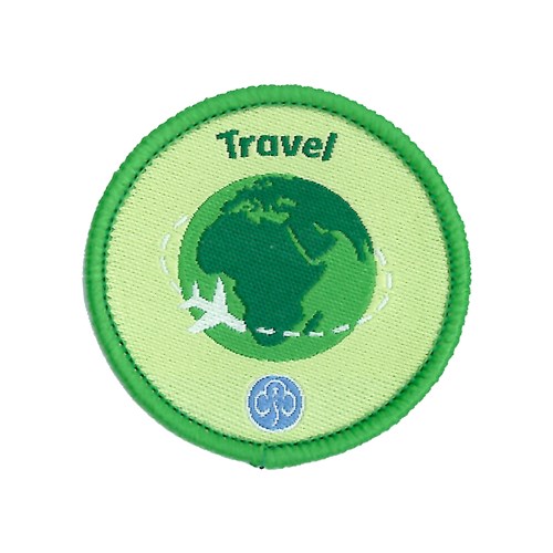 Guides Travel interest woven badge
