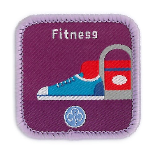 Guides Fitness interest woven badge