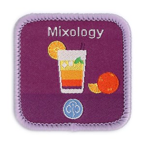 Guides Mixology interest woven badge