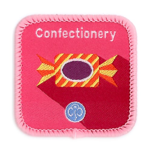 Guides Confectionery interest woven badge