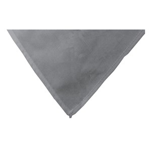 Grey neckerchief scarf