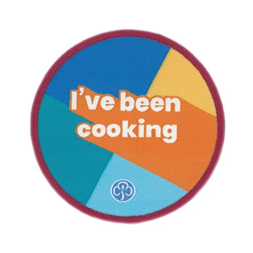 I've been cooking multi section woven badge