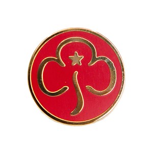 Trefoil Guild Promise metal badge