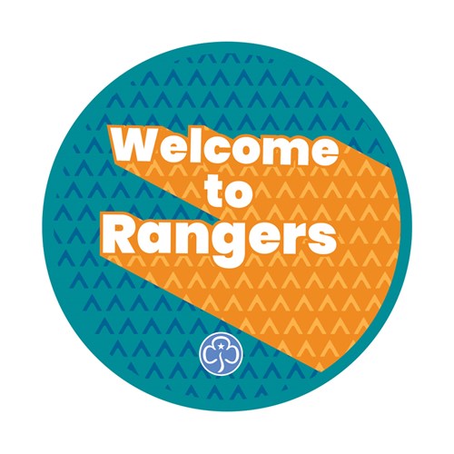 Welcome to Rangers woven badge