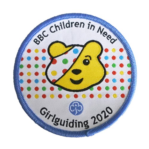 Children in Need Pudsey woven badge