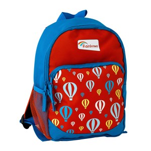 Rainbows backpack with pockets and balloons