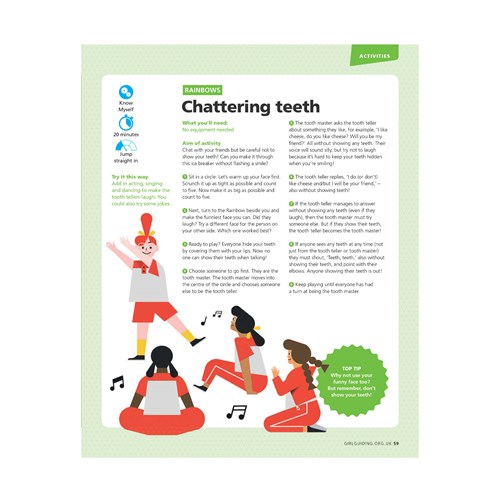 Chattering teeth UMA