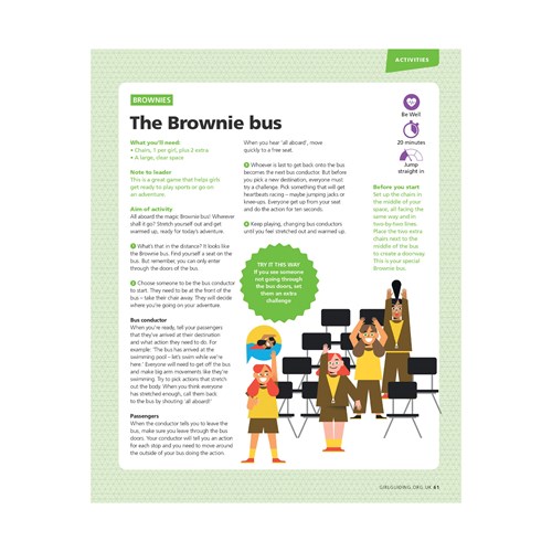 The Brownie bus UMA