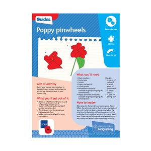 Poppy pinwheels UMA