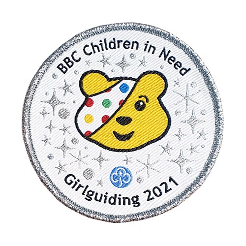 BBC Children in Need 2021 woven badge