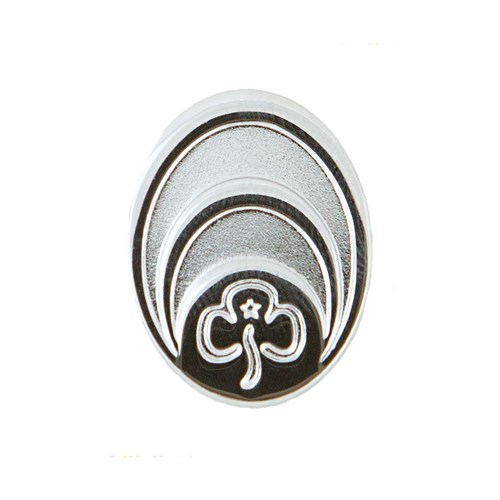District / Division commissioner badge - silver colour