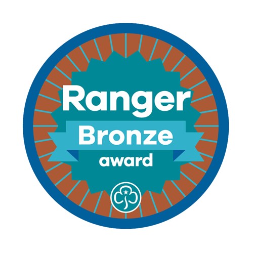 Bronze award - Rangers woven badge