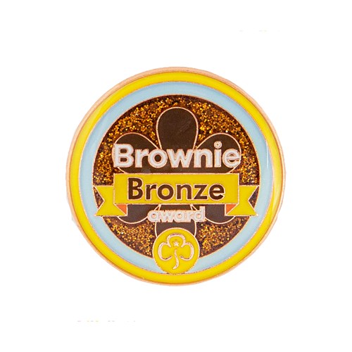 Bronze award - Brownies metal badge