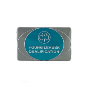 Young Leader qualification metal badge