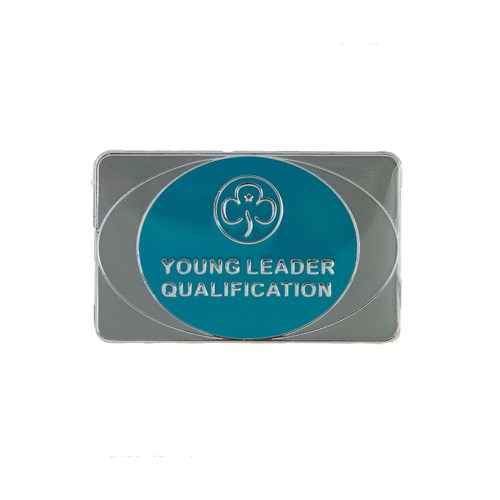 Young Leader qualification metal badge