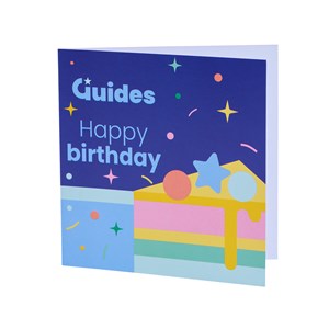 Guides Happy Birthday cards (6 pack)