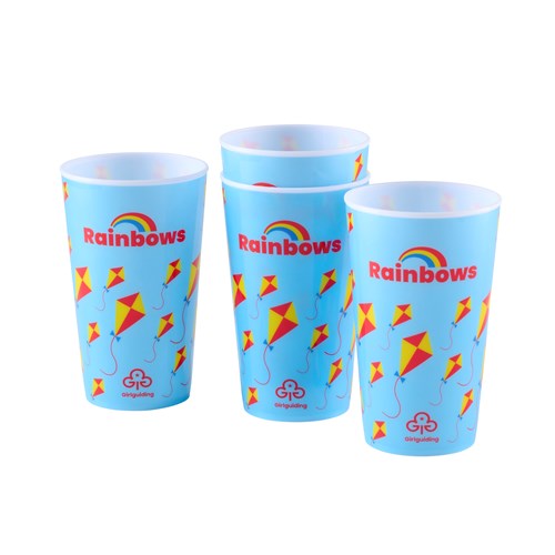 Rainbows cups (4 pack)