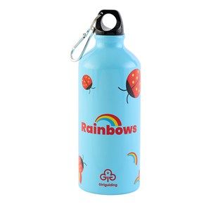 Rainbows aluminum water bottle