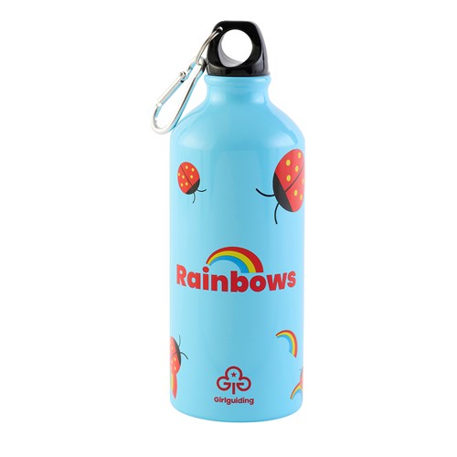 Rainbows aluminum water bottle