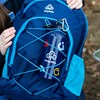 Leader zipping up Girlguiding backpack 