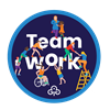 Teamwork Woven Badge