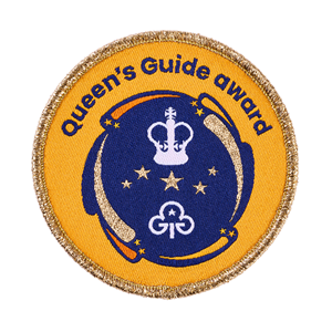 Queens Guide Award Woven