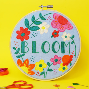 Bloom large embroidery craft kit 