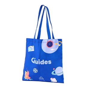 Guide blue Tote Bag