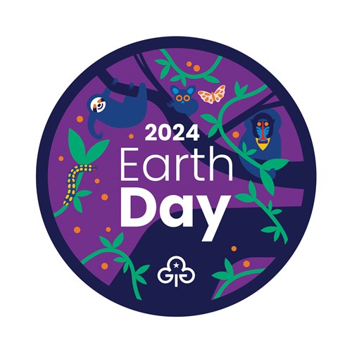Earth Day badge 2024