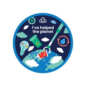 Ive helped the planet badge